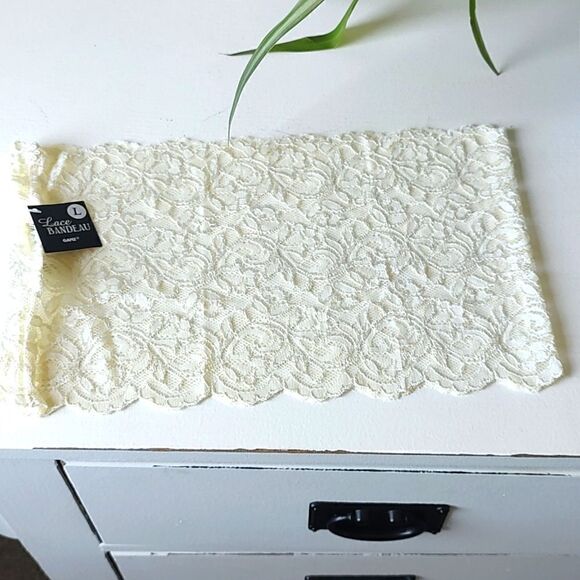 New With Tag Style101 Ganz Size Large Lace Bandeau - Picture 3 of 8